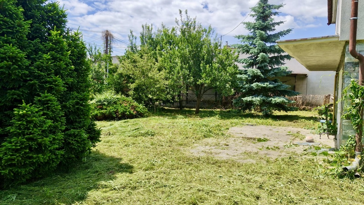 Front greenery facing Jána Kostru Street