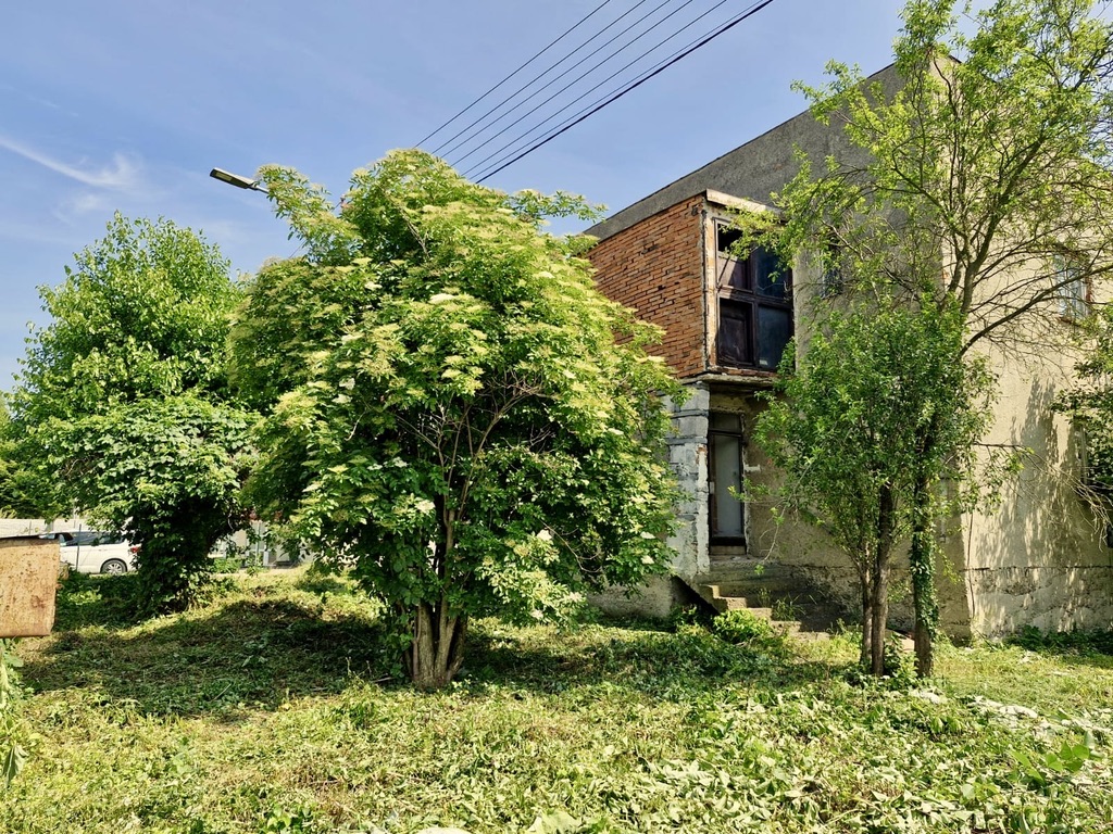 Secondary structure with greenery